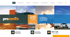 Desktop Screenshot of procomex.cl